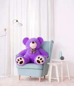 Gustav Teddy Bear, Amigo Teddy Bear, Фиолетовый, 140 см Mi Gustaw