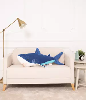 Gustaw Teddy Bear, Adi Shark Teddy Bear, синий, 110 см Mi Gustaw