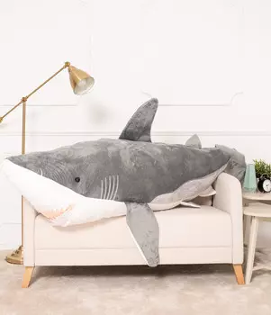 Gustaw Teddy Bear, Adi Shark Teddy Bear, серый, 200 см Mi Gustaw