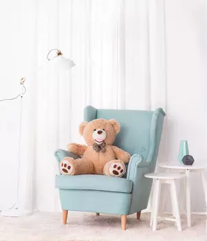Gustaw Teddy Bear, большой плюшевый мишка Amigo, 90 см, бежевый Mi Gustaw