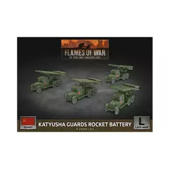 Гвардейская ракетная батарея «Катюша», Flames of War - WWII - Soviet - Vehicles (4th Edition)