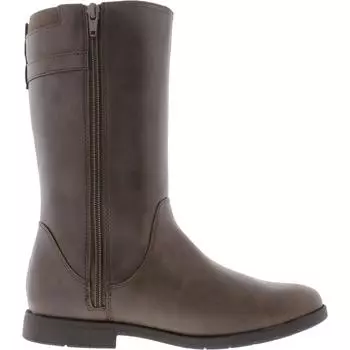 Gwendolyn Сапоги до середины икры из искусственной кожи для больших детей для девочек Stride Rite, коричневый