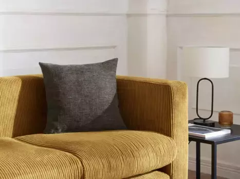 Гвидо Мария Кречмер Декоративная подушка Home&Living "Jacky" Guido Maria Kretschmer Home&Living 45х45 см, цвет anthrazit + unifarben