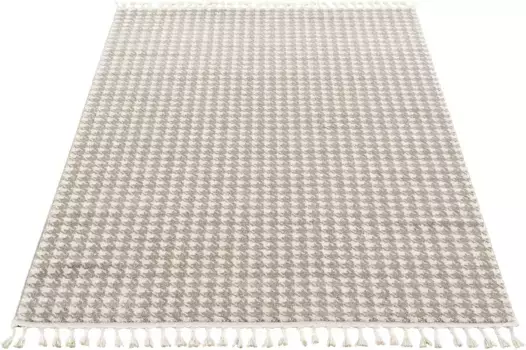 Гвидо Мария Кречмер Ковер Home&Living "Colmar", прямоугольный, с бахромой, мягкий на ощупь, плоский, простой в уходе, элегантный Guido Maria Kretschmer Home&Living 80х150 см, кремовый/бежевый