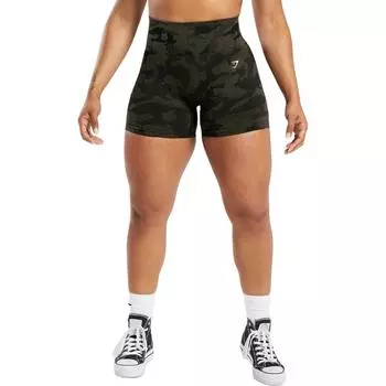 GYMSHARK Спортивные шорты женские черные