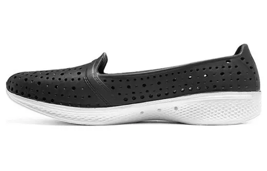 H2 Go Женская повседневная обувь Женская черная/белая Skechers