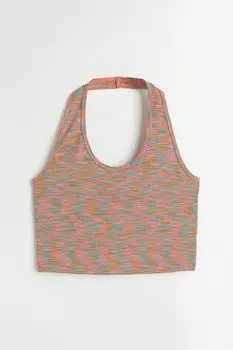 H&amp;M+ Полосатый топ, розовый/узор