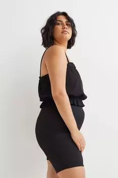 H&amp;M+ Укороченный топ, черный