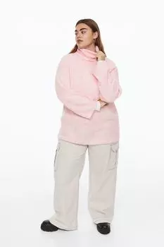 H&amp;M+ Водолазка, светло-розовый