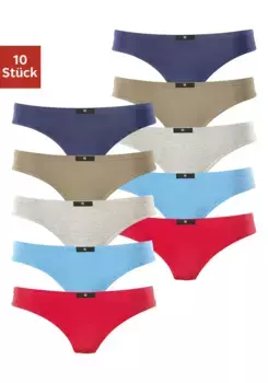 H.I.S String (10 шт.), изготовлены из качественного эластичного хлопка, красный