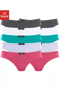 H.I.S String (10 шт.), изготовлены из качественного эластичного хлопка, белый