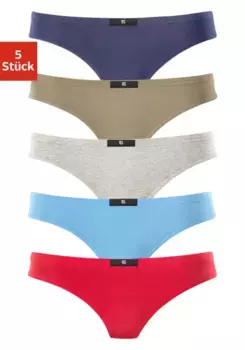 H.I.S String (5 шт.), изготовлены из качественного эластичного хлопка, красный