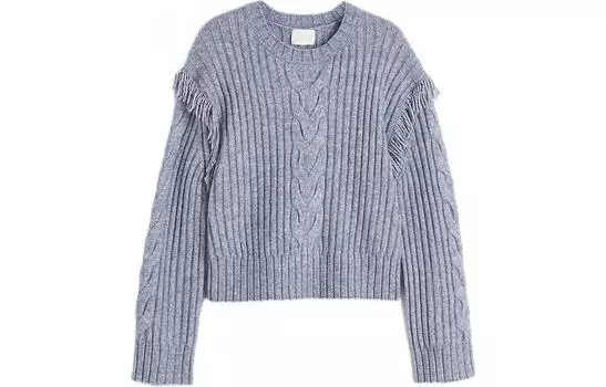H&M Джемпер женский смешанный светло-голубой