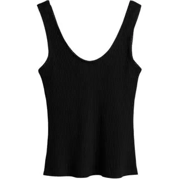 H&M Майка женская черная