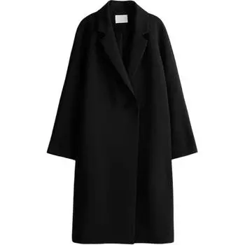 H&M Пальто Женское Черное