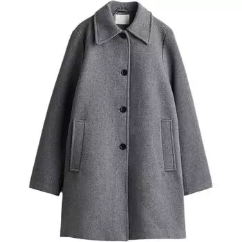 H&M Пальто Женское Серое
