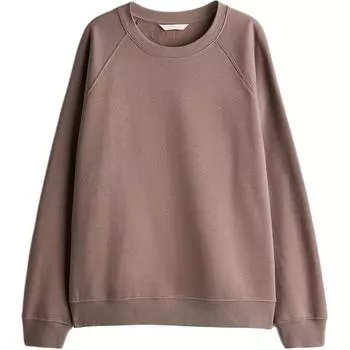 H&M Свитшот женский темно-бежевый