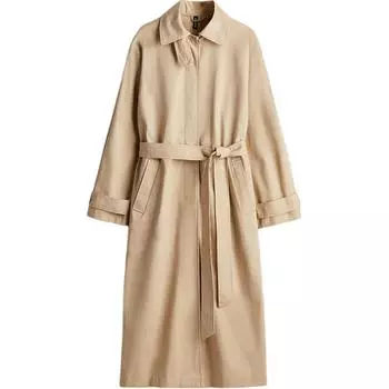H&M Женский тренч бежевого цвета