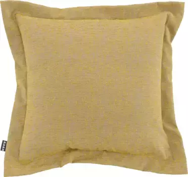 Х.ОК.К. Декоративная подушка "Addicted", элегантного дизайна, чехол с наполнителем, 1 шт H.O.C.K. 50х50 см, цвет gelb/altgoldfarben/goldfarben + Jaquard-Struktur-unifarben