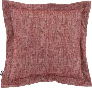 Х.ОК.К. Декоративная подушка "Addicted", элегантного дизайна, чехол с наполнителем, 1 шт H.O.C.K. 50х50 см, цвет bordeau x /rot/rubinrot + Jaquard-Struktur-unifarben
