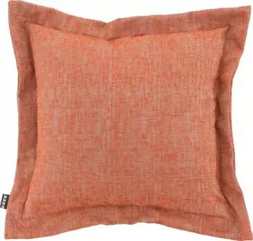 Х.ОК.К. Декоративная подушка "Addicted", элегантного дизайна, чехол с наполнителем, 1 шт H.O.C.K. 50х50 см, оранжевый