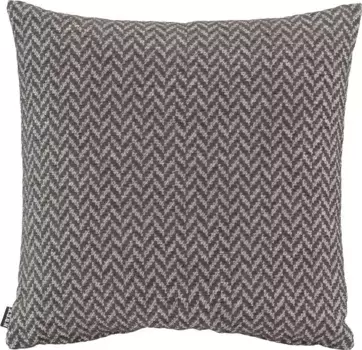 Х.ОК.К. Декоративная подушка "Цирконо" с этническим узором, чехол с наполнителем, 1 шт H.O.C.K. 50х50 см, серый/серый