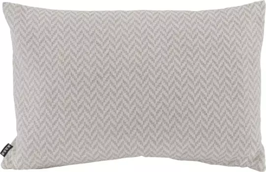 Х.ОК.К. Декоративная подушка "Цирконо" с этническим узором, чехол с наполнителем, 1 шт H.O.C.K. 40х60 см, цвет natur/ecru + Ethnomuster-Jaquard-Struktur