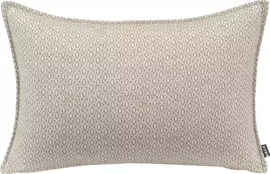 Х.ОК.К. Декоративная подушка "Плющ" с легким рисунком, чехол с наполнителем, 1 шт H.O.C.K. 40х60 см, салатовый