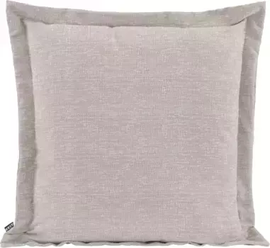 Х.ОК.К. Подушка декоративная "Addicted", с красивым рельефным швом, чехол с наполнителем, 1 шт H.O.C.K. 60х60 см, цвет natur/naturwei + Jaquard-Struktur-unifarben