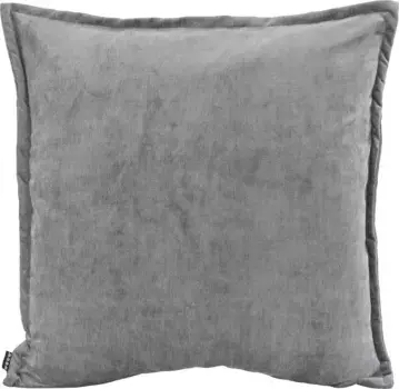 Х.ОК.К. Подушка декоративная "Бизантина", с очень мягкой поверхностью, чехол с наполнителем, 1 шт H.O.C.K. 60х60 см, серый