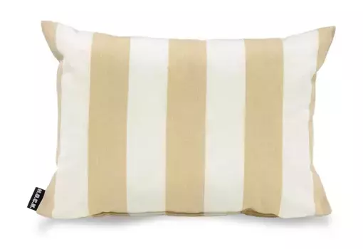 Х.ОК.К. Подушка декоративная "Classic Stripes Outdoor", чехол с наполнителем, 1 шт H.O.C.K. 60х40 см, цвет natur + gestreift