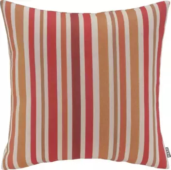 Х.ОК.К. Подушка декоративная "Glory Outdoor", водоотталкивающая, чехол с наполнителем, 1 шт H.O.C.K. 50х50 см, красный/оранжевый