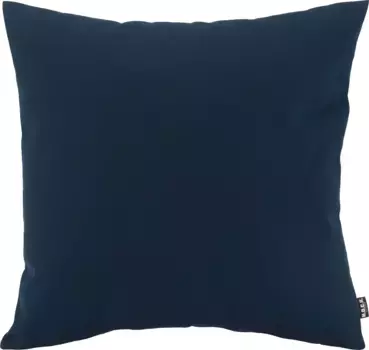 Х.ОК.К. Подушка декоративная "Классик Юни", подходит для использования на улице, чехол с наполнителем, 1 шт H.O.C.K. 60х60 см, темно-синий