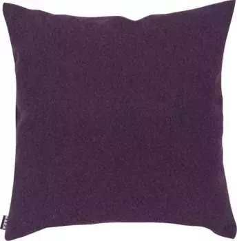 Х.ОК.К. Подушка декоративная "Ливиньо", войлок из шерсти, чехол с наполнителем, 1 шт H.O.C.K. 60х60 см, фиолетовый