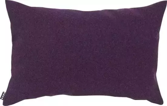 Х.ОК.К. Подушка декоративная "Ливиньо", под фетр, чехол с наполнителем, 1 шт H.O.C.K. 60х40 см, фиолетовый