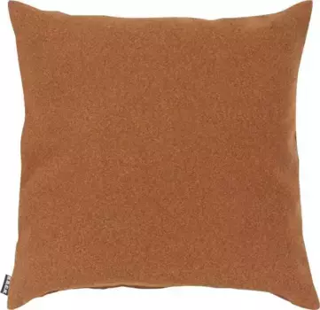 Х.ОК.К. Подушка декоративная "Ливиньо", войлок из шерсти, чехол с наполнителем, 1 шт H.O.C.K. 50х50 см, светло-коричневый