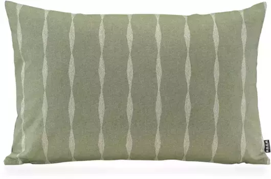 Х.ОК.К. Подушка декоративная "Лоана", чехол с наполнителем, 1 шт H.O.C.K. 60х40 см, зеленый/салатовый