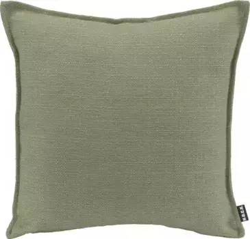 Х.ОК.К. Подушка декоративная "Мали", однотонная, чехол с наполнителем, 1 шт H.O.C.K. 45х45 см, салатовый