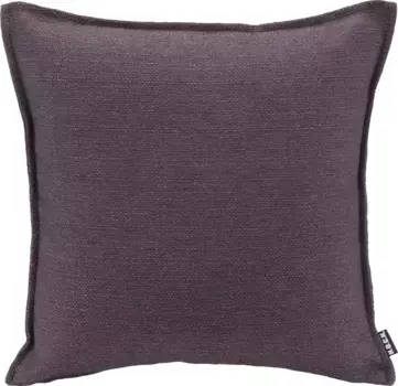 Х.ОК.К. Подушка декоративная "Мали", однотонная, чехол с наполнителем, 1 шт H.O.C.K. 45х45 см, фиолетовый/лиловый