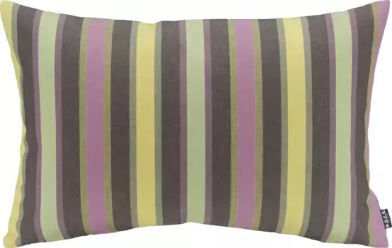 Х.ОК.К. Подушка декоративная "Yucatan Outdoor Cushion", (1 шт.), с разноцветными полосками H.O.C.K. 50х50 см, фиолетовый