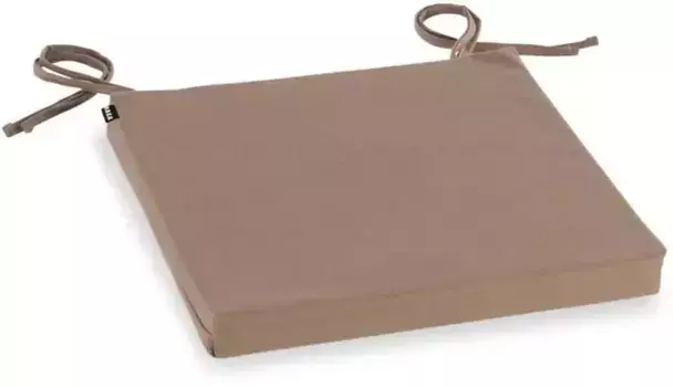 Х.ОК.К. Подушка на стул Classic Uni Outdoor, водо- и грязеотталкивающая H.O.C.K. 40х40 см, коричневый