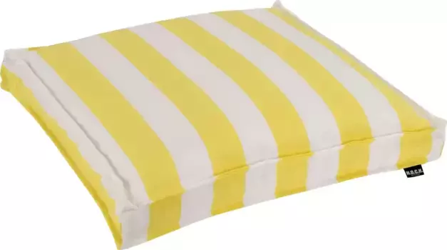 Х.ОК.К. Подушка сиденья "Classic Stripes", с полосками H.O.C.K. 50х50 см, цвет yellow + gestreift