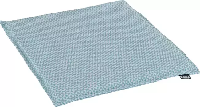 Х.ОК.К. Подушка сиденья "Пепе", подходит для использования на открытом воздухе H.O.C.K. 35х35 см, бирюзовый/бирюзовый