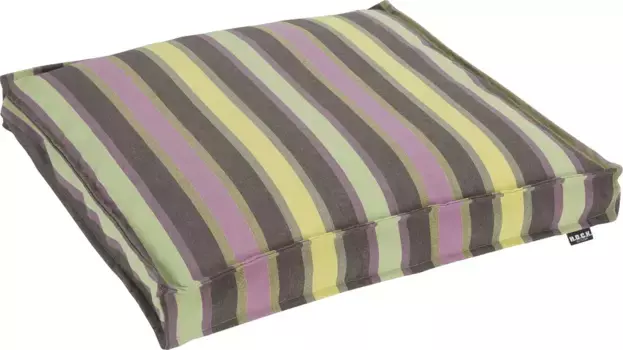 Х.ОК.К. Подушка сиденья Yucatan Outdoor с разноцветными полосками H.O.C.K. 50х50 см, фиолетовый