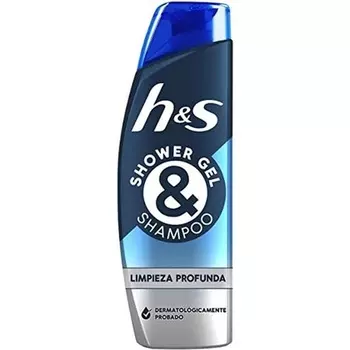 H&S Глубоко очищающий гель для душа и шампунь 300 мл, Head & Shoulders