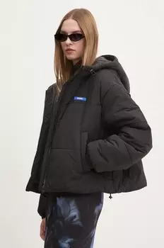 Хьюго Синяя куртка Hugo Blue, черный