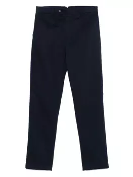 Hackett брюки чинос с нашивкой-логотипом, синий