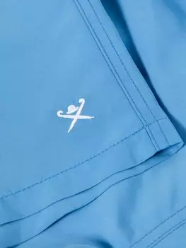 Hackett плавки-шорты с вышивкой, синий