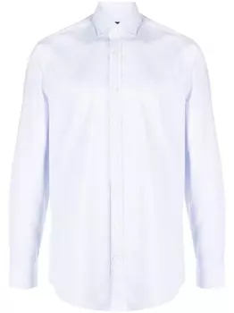 Hackett рубашка в полоску, синий