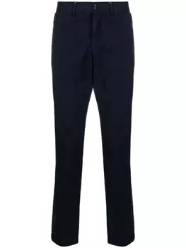 Hackett узкие брюки чинос, синий
